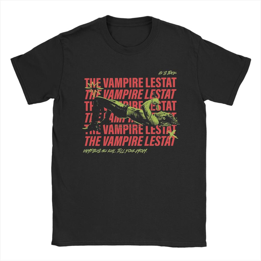 The Vampire Lestat 2026 TV Series Tee Shirt for Unisex Women Graphic Printing T Shirts Cotton Clothing
