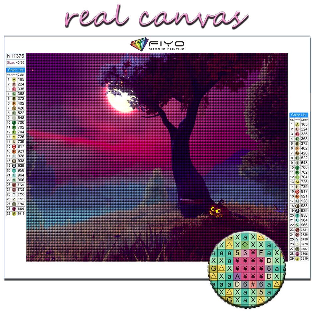 Алмазная картина Хэллоуин Страшная тыква Пейзаж Алмазная мозаика Ремесло Алмазная вышивка Картина