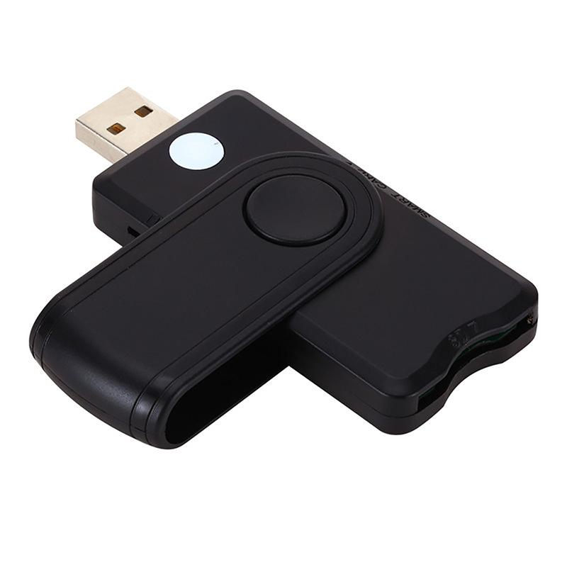 Windows 7 8 10 Linux ОС USB Сим-карта Смарт-карта Читатель Для Банковской Карты IC/ID EMV SD TF MMC Карты Читатель USB-CCID ISO 7816