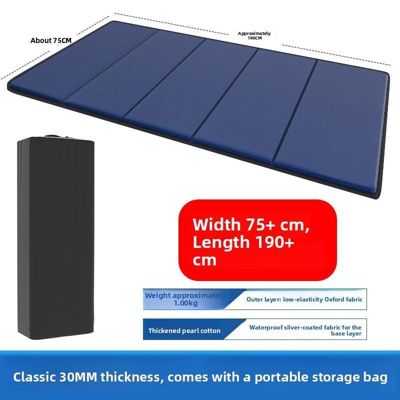 Office Foldable Portable Thickened Yoga Mat For Rest And Meditation With Storage Bag