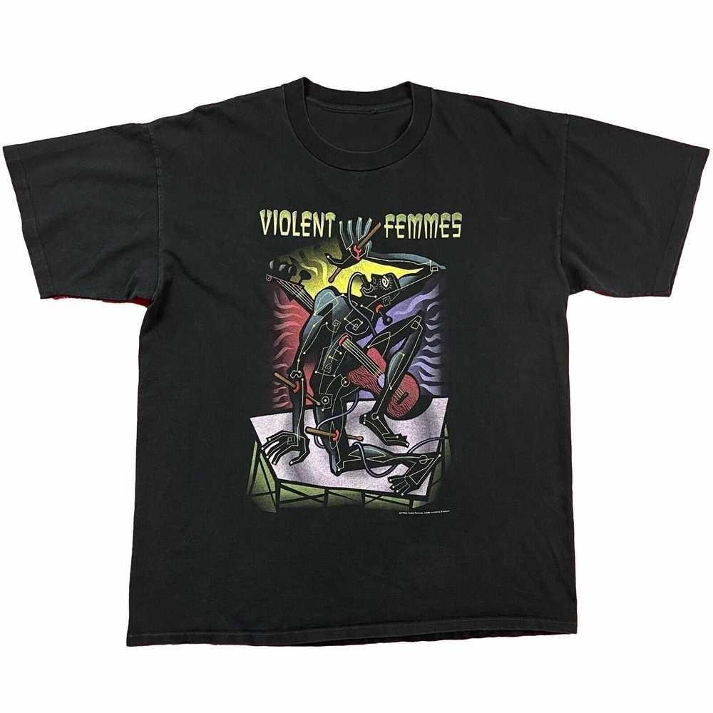Vintage 1994 Violent Femmes Rock Band Tour Dates T-Shirt UR011 FREE SHIPPING