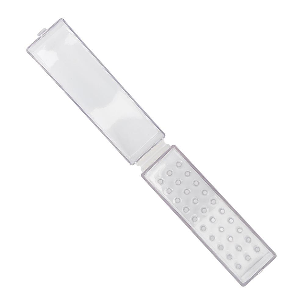 Dustproof Structure Nail Drill Bits Holder Stand Practical Storage For Daily Nail Art Tools