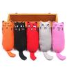 5Pcs Cat Chew Toy Boredom Stress Relief Pet Interactive Catnip Toy Calming Plush Cat Doll Animal Teething Cleaning Toy Pet Supplies