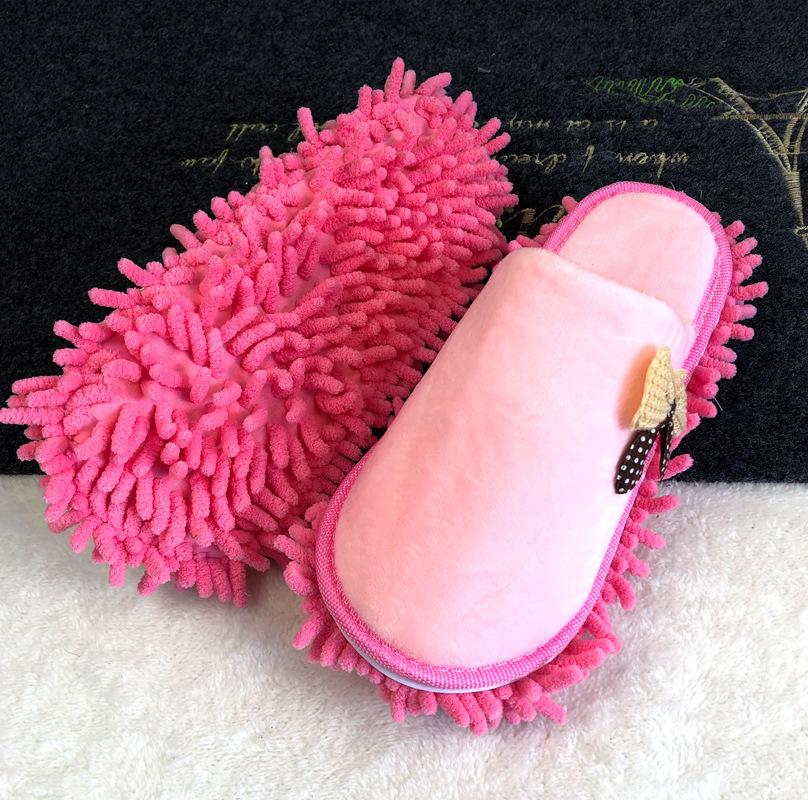 Dust Mop Slipper Lazy Dusting Cleaning Foot Sock Shoe Polishing Cover Cleaner Household Cleaning