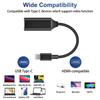 USB 3.1 Type-C To HDMI Cable Adapter, 4K HD TV And Projection Video Converter For Samsung S8/S8+S9/S9+, For Huawei, For MacBook