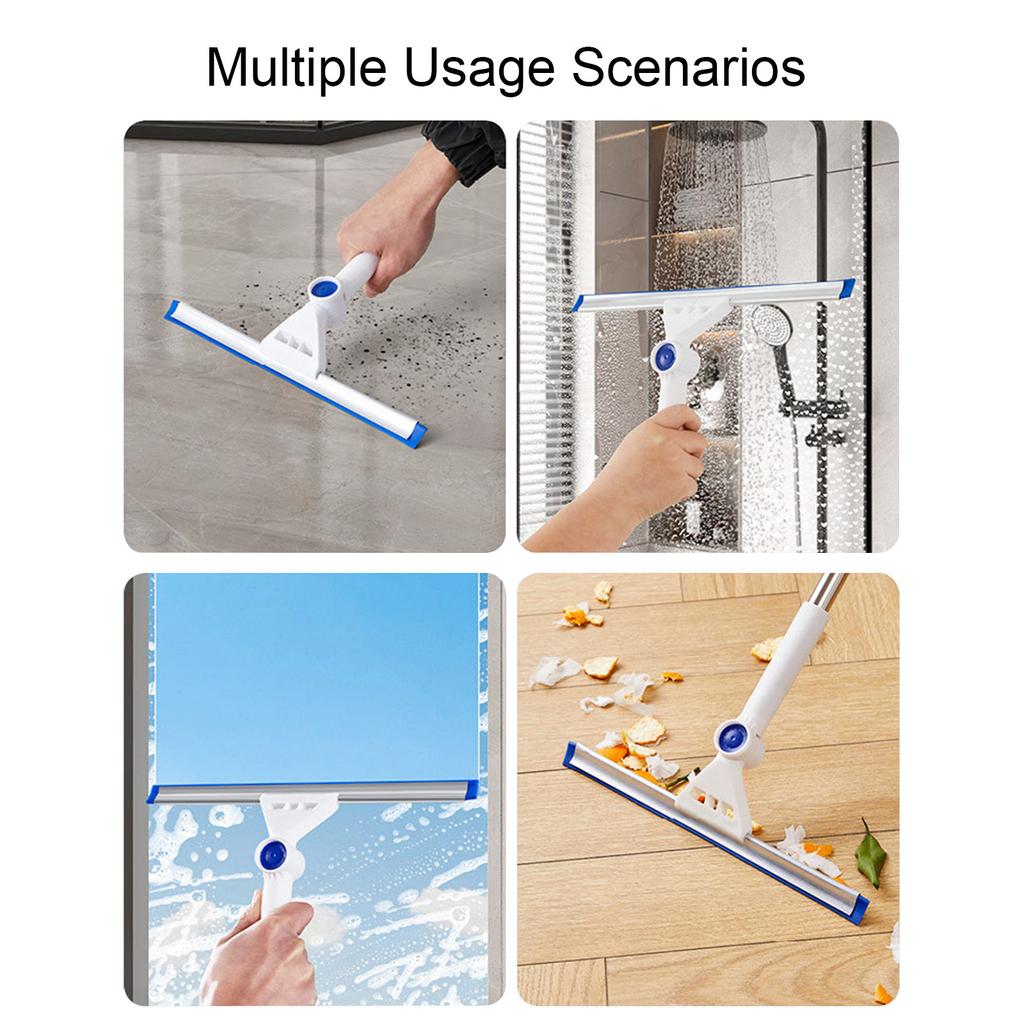 Масштабируемый скребок для чистки окон, 3 в 1, скребок для душа, 40 дюймов, оборудование для мытья окон, инструменты для чистки стекла для внутренних/наружных окон