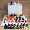 2025 Halloween Advent Calendar for Kids Adults 24 Days Countdown Calendar with Gnome Dolls Collectible Resin Miniature Figures for Holiday Gifts