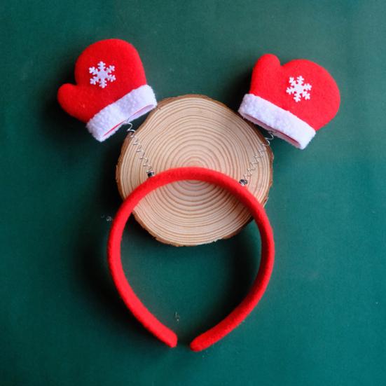 2 шт., рождественские повязки на голову, привлекательные классические оленьи рога, праздничный обруч в форме Санта-Клауса для женщин и девочек