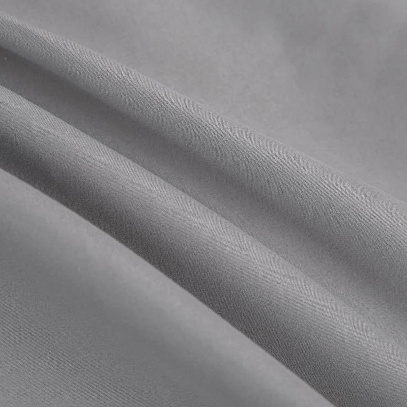 Высококачественная однотонная матовая простыня, дышащее покрывало, гипоаллергенное постельное белье, простыня на резинке, без наволочек, защитный чехол для матраса Simmons