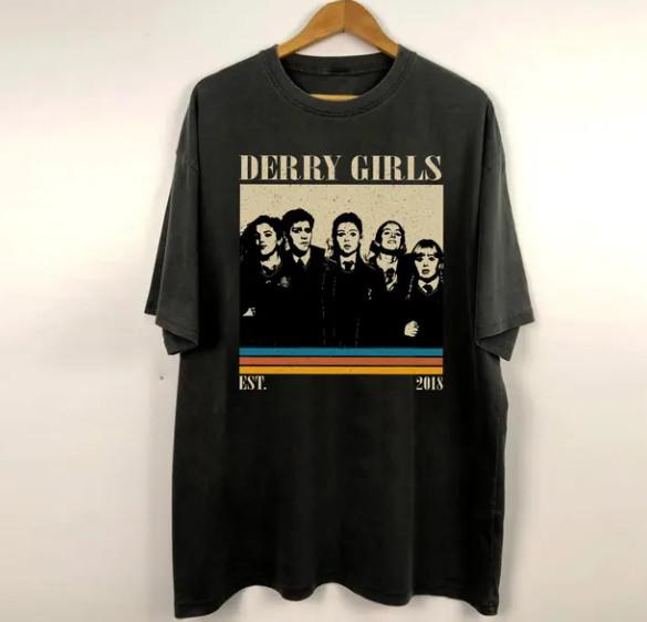 Derry Girls Shirt Derry Girls Tv Series Shirt Film Shirt Vintage Shirt Retro
