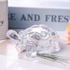Miniature Tortoise Statue Chinese Lucky Feng Shui Ornament for Home Office Desk Decoration Crystal Turtle Figurine Home Decor