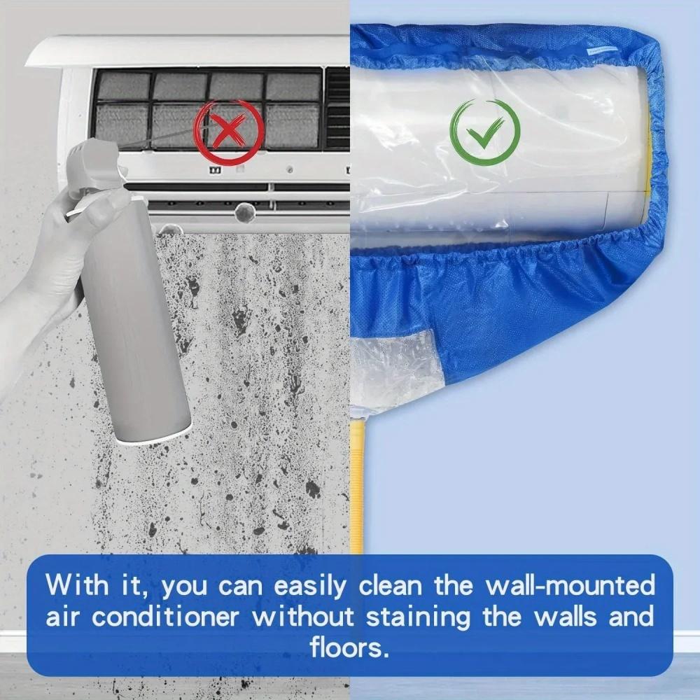 2.4/3.2м Домашний Кондиционер Водозащитный Чехол Полный Набор Инструментов для Чистки с Водопроводной Трубой Водонепроницаемый Чехол для Чистки Кондиционера