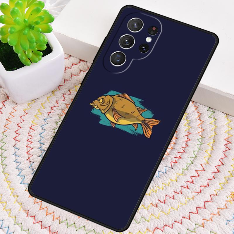 Чехол для телефона с изображением рыбы, рыбалки, карпа для Samsung Galaxy note 10 pro S26 Ultra S23 S24 FE S25 S21 S22 PLUS, ударопрочный чехол