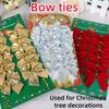 Pretty Bow Tie Christmas Tree Ornaments Christmas Pendant Tree Decoration Baubles