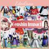 Потрясающий косплейный костюм персонажа игры Genshin Impact, полный комплект для настоящих фанатов