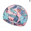 Men Women Elastic Flowers Sports Turban Swimming Cap Quick Dry Bathing Hat