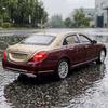 1:24 Mercedes Benz Maybach S600 Роскошный Лимузин Литой Автомобиль Литые Модели и Игрушечные Транспортные Средства Модель Автомобиля Миниатюрная Масштабная Модель Автомобиля Для Ребенка