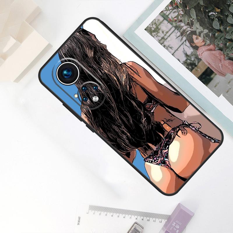 Летний коллаж 'Серф Бичи Блю' Для Honor Magic 7 Lite 6 8 Pro Чехол Для Honor X9d X9a X9b X9c X8c X8b 200 400 50 70 90 Win RT
