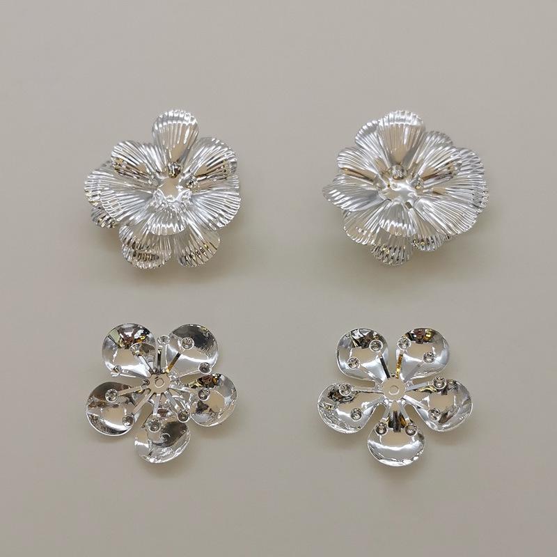 Luxury Gold Rhinestone Flower Pendant: DIY 3D Painting Frame
