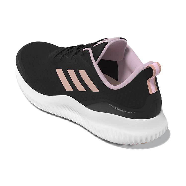 adidas Alphacomfy Black Clear Pink Мужские кроссовки Core-Black Cloud-White ID0352
