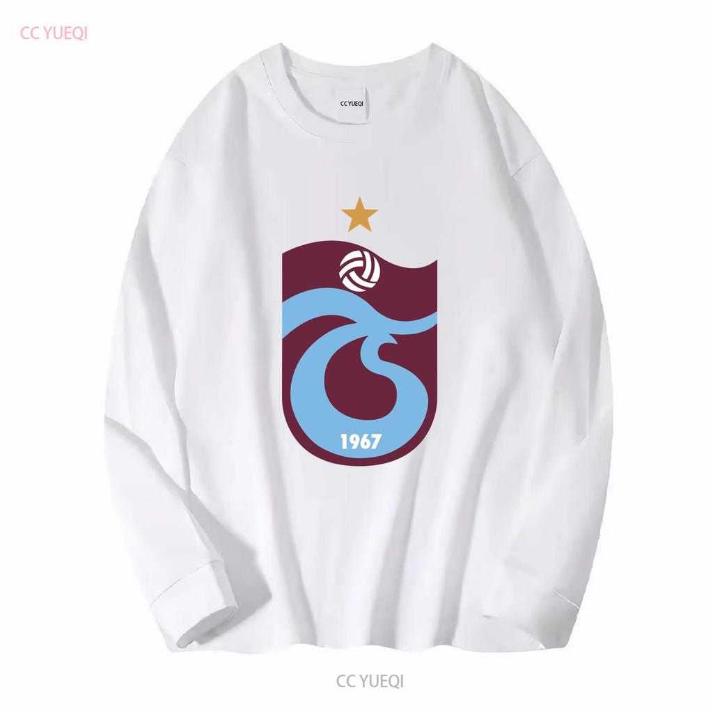 Logo Trabzonspor Active T Shirt Funny Size Mode American long or short sleeves vintage Washed Soft Top For Everyday Wear