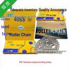 KMC40SS304 Stainless Steel Single Row Bush Roller Chain, 4-Point Industrial Transmission Chain