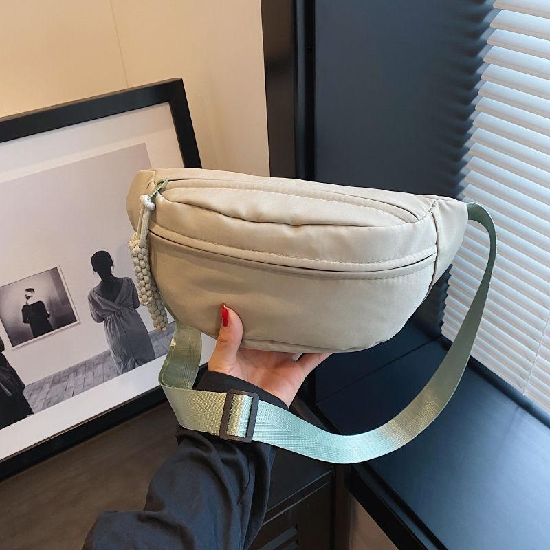 Тканевая сумка Повседневная женская модная сумка через плечо Интернет Известная спортивная сумка на грудь Нишевая универсальная поясная сумка Ins