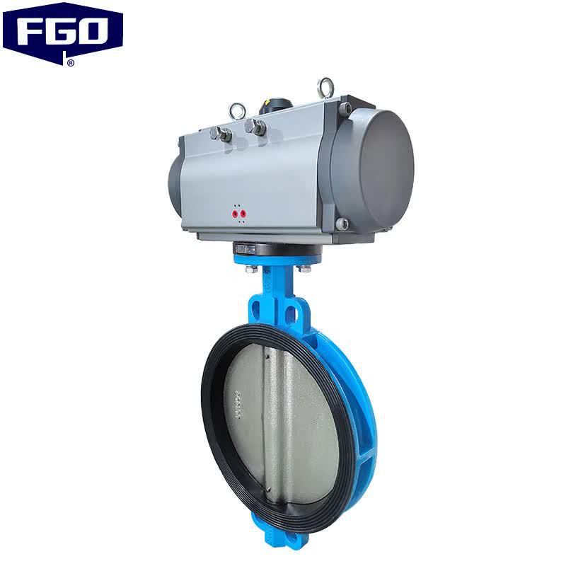 FGO Pneumatic Butterfly Valve with EPDM Seal