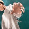 Спортивная обувь в панк-стиле для мужчин с подвеской-цепочкой и аксессуаром для одежды