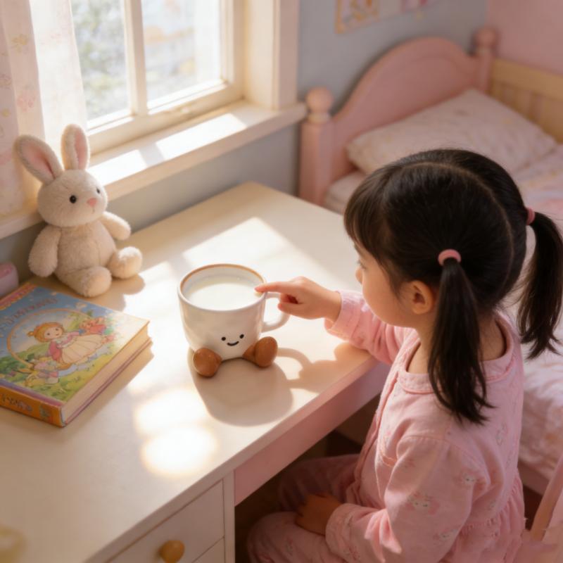 New Cartoon Couple Ceramic Mug Creative Coffee Milk Tea Water Cup Cute Children Breakfast Cup Household Drinkware Couple Gifts