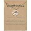12 Zodiac Signs 3D Image Pendant Necklace Ins In Stock Zodiac Card Collarbone Chain