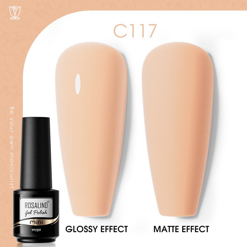 ROSALIND Nail Gels 109 Color Nail Polish Gel Varnish Semi Permanent Gel Nail Polish Soak Off UV Gel Polish Manicure Art Gel For Nail Art Design