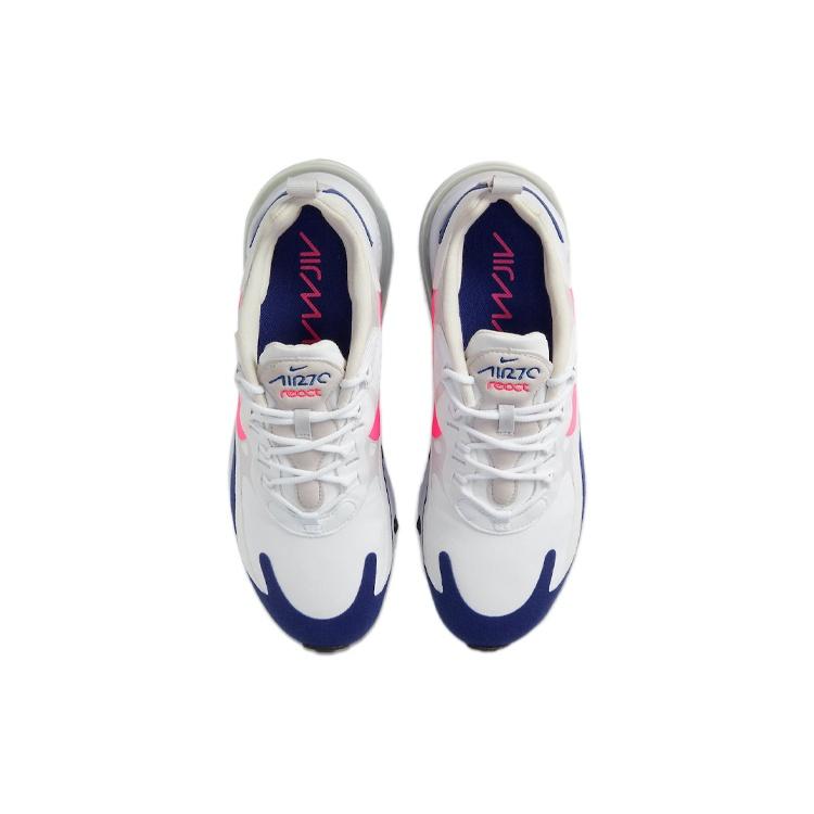 (WMNS) Nike Air Max 270 React 'White Pink Blue' Women's CU7833-101
