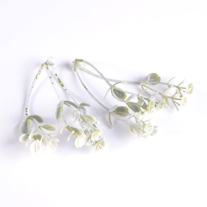 Green Plant Leaf Wedding Wrist Corsage & Hat Decoration
