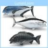 Tuna Marine Animal Salmon Resin Model Toy For Kids Display Gifts Decoration