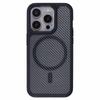 For iPhone 15 Pro Case Compatible with MagSafe Carbon Fiber TPU+PC Anti-Drop Phone Cover