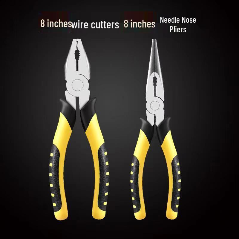 Industrial Grade Multi-Function Needle-Nose Pliers – Labor-Saving Hand Tool for Electricians