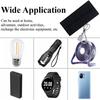 Solar Panel USB Phone Charger High Conversion Rate Compact Lightweight Universal 1.8W 5V Single Crystal Silicon Solar Panel Charger