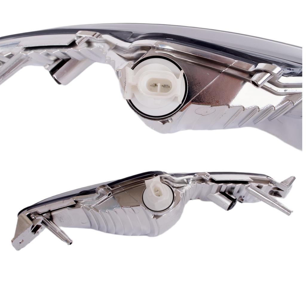 IVECO DAILY 2019- 1 Pair (2 Pieces) Turn Signal Indicators with Bulb Holders, White, Left & Right, Set