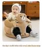 Anti-Fall Baby Sofa: Soft Training Seat for 4-12 Months