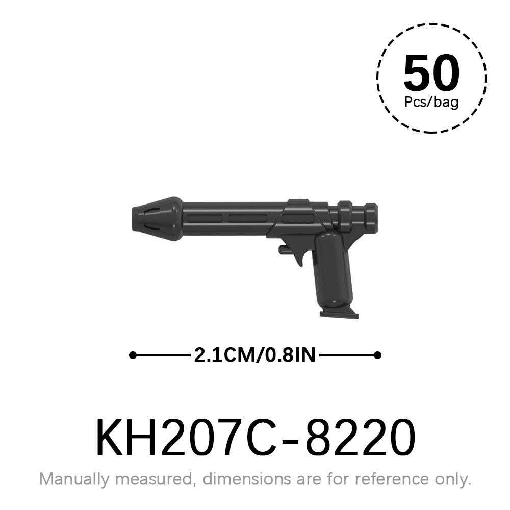 50 шт./лот Набор военного оружия SWAT WW2 Детали для фигурок MOC Кирпичики Звездные войны WW2 Корпус Оружейные аксессуары Строительные блоки Детские игрушки