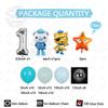 75pcs The Octonauts Balloon Polar Bear Cat Starfish Foil Ballons Cartoon Sea Animal Air Balls Children Birthday Party Decoration