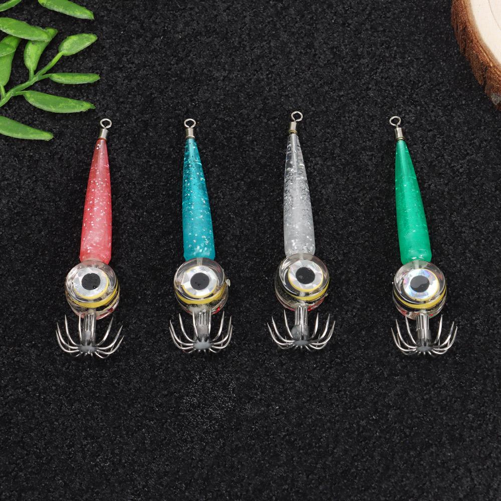 Angling Supplies Attracting Fish Squid Hooks Flashing Luminous Bait Light Led Fish Lamp Lure Light