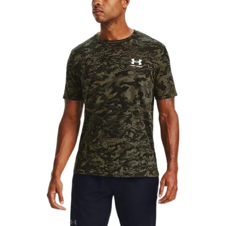Under Armour Футболка мужская зеленая 1357727-310