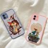 Чехол для телефона с рисунком O-Over The G-Garden W-Wall для IPhone 14 11 12 13 Mini Pro Max 8 7 Plus X XR XS MAX полупрозрачный матовый чехол