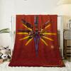 STEAM GAME ULTRAKILL Throw 240g Flannel Blanket Lightweight Soft Skin-friendly Summer Thin Throw Blanket