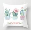 Цветок кактуса Декоративная наволочка Офис Гостиная Дома Наволочка Украшения для автомобиля