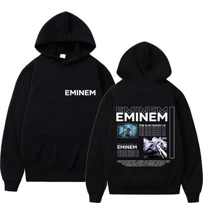 Рэпер Эминем The Slim Shady Lp Новый Альбом Мерч Худи Мужская Ретро Стиль Хип-Хоп Толстовка Y2K Поп Музыка С Длинным Рукавом Худи