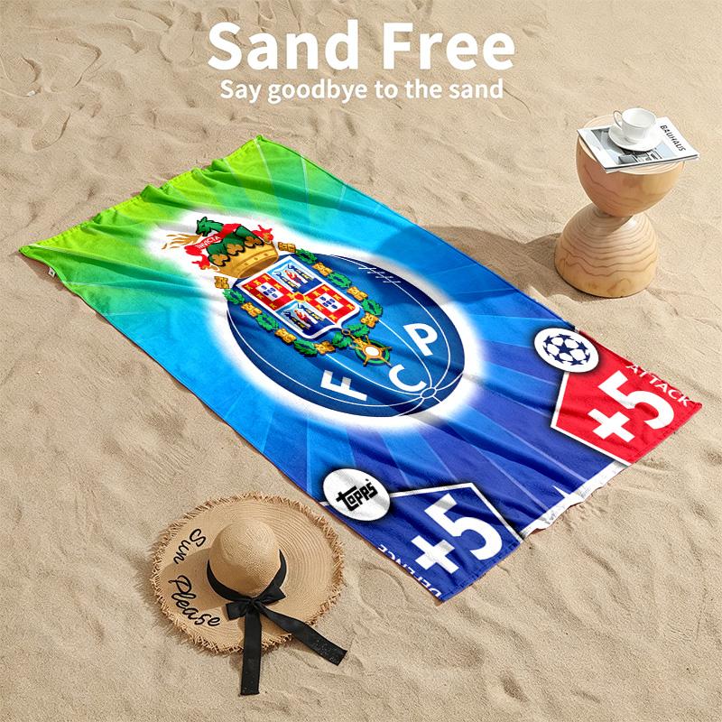 FC Porto Beach towels also serve as bath towels summer essential a musthave for the outdoors the beach and the pool