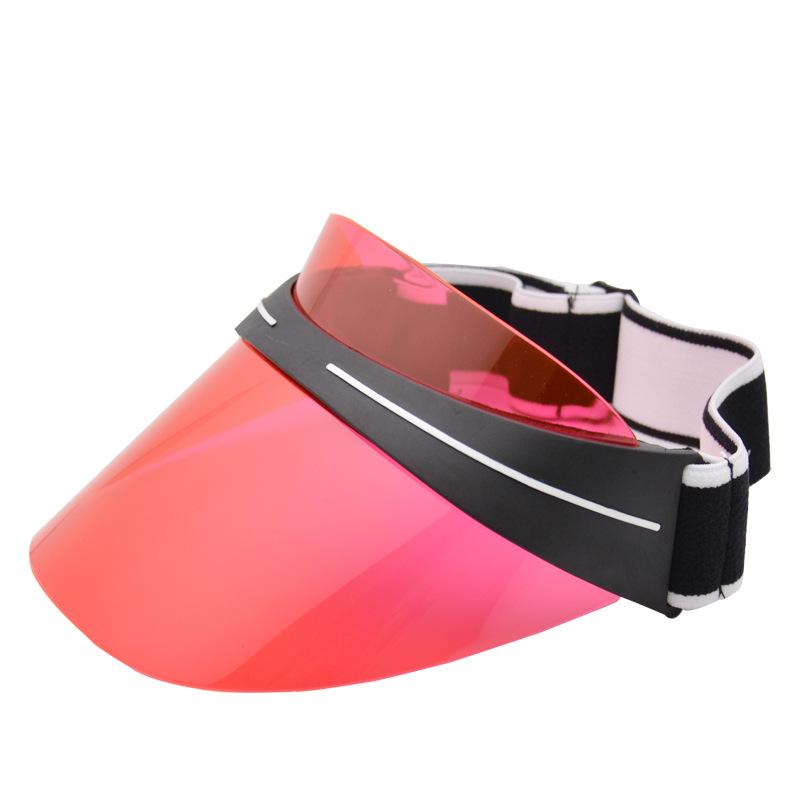 Summer trendy sun hat with sun protection lenses, large brim, outdoor breathable baseball cap, direct supply